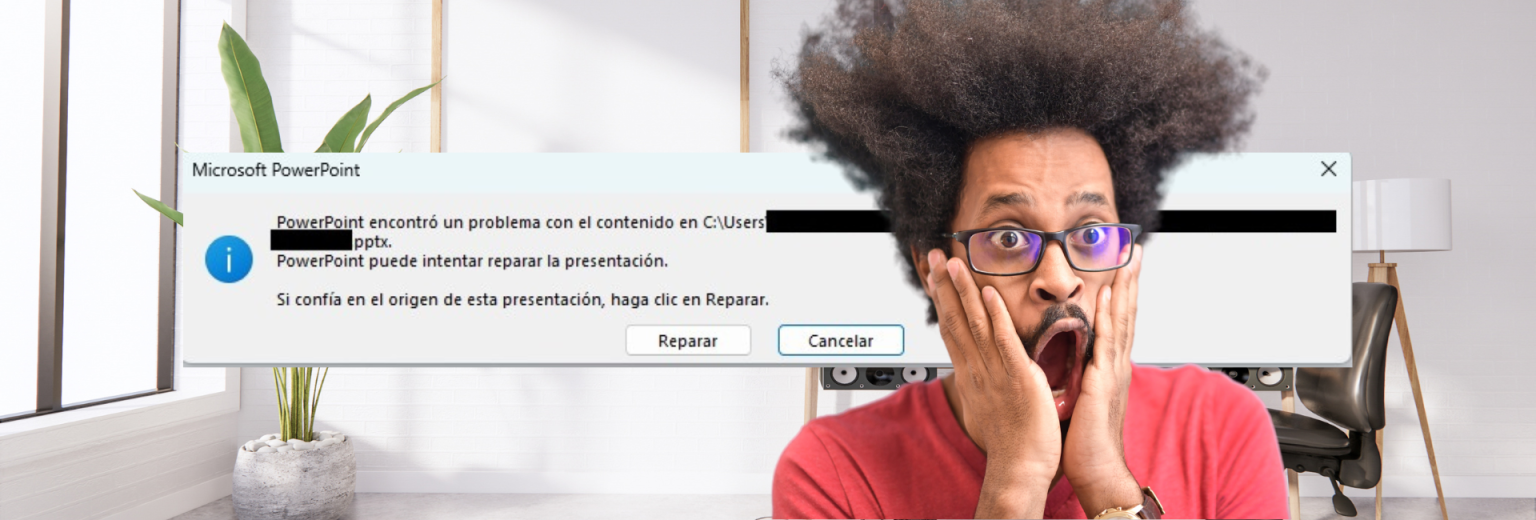PowerPoint encontró un problema con el contenido – Blog Terratronit
